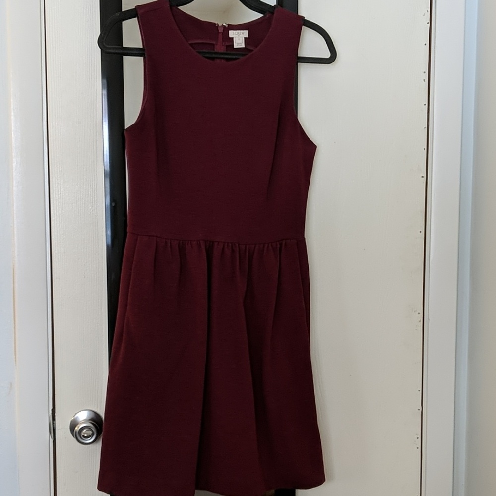 J.Crew Merlot Dress